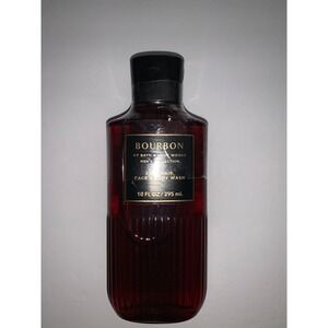 Bath and Body Works Bourbon 3 in 1 Hair Face and Body Wash Men's 10 oz
